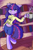 Size: 1000x1500 | Tagged: safe, artist:an_anon_artist, derpibooru import, twilight sparkle, anthro, clothes, coffee, floppy ears, golden oaks library, hand, messy mane, pajamas, pun, solo, tired, unamused