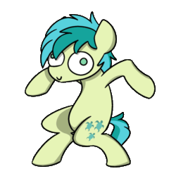 Size: 1000x1000 | Tagged: safe, artist:sugar morning, sandbar, earth pony, pony, animated, bipedal, cute, dancing, derp, male, perfect loop, sandabetes, simple background, smiling, solo, transparent background
