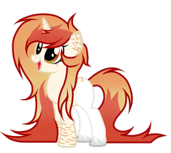 Size: 1114x1000 | Tagged: safe, artist:nutellcake, derpibooru import, oc, oc:flariley, pony, unicorn, deviantart watermark, female, mare, obtrusive watermark, simple background, solo, transparent background, watermark