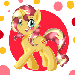 Size: 2048x2048 | Tagged: safe, artist:doraemonfan4life, sunset shimmer, pony, unicorn, cute, derp, faic, female, looking at you, mare, sidemouth, smiling, solo, sunset shimmer day