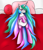 Size: 1800x2100 | Tagged: safe, artist:novaspark, princess celestia, alicorn, pony, clothes, socks, solo