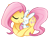 Size: 480x367 | Tagged: safe, artist:tsurime, derpibooru import, angel bunny, fluttershy, pegasus, pony, rabbit, angelbetes, animal, cuddling, cute, duo, eyes closed, female, hug, mare, prone, shyabetes, simple background, transparent background