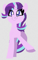 Size: 176x277 | Tagged: safe, artist:nekosnicker, derpibooru import, starlight glimmer, pony, unicorn, cute, dancing, female, mare, smiling, solo