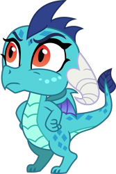 Size: 6110x9163 | Tagged: safe, artist:deyrasd, artist:flipwix, princess ember, dragon, absurd resolution, alternate universe, baby dragon, chibi, cute, emberbetes, simple background, solo, the flutterby effect, transparent background, younger