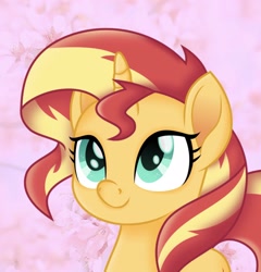 Size: 1598x1662 | Tagged: dead source, safe, artist:fnaflover27, artist:limedazzle, edit, sunset shimmer, pony, unicorn, my little pony: the movie, cute, female, icon, mare, movie accurate, shimmerbetes, solo