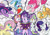 Size: 1280x905 | Tagged: safe, artist:calena, derpibooru import, applejack, coconut cream, fluttershy, pinkie pie, rainbow dash, rarity, starlight glimmer, toola roola, twilight sparkle, twilight sparkle (alicorn), alicorn, earth pony, pegasus, pony, unicorn, fame and misfortune, :p, book, both cutie marks, cloud, ear fluff, lying down, mane six, mlem, open mouth, patreon, patreon logo, silly, smiling, thinking, tongue out