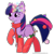 Size: 1000x1000 | Tagged: safe, artist:wintershibe, derpibooru import, twilight sparkle, unicorn twilight, pony, unicorn, christmas, christmas lights, christmas ornaments, clothes, female, festive, fluffy, holiday, mare, raised hoof, scarf, simple background, socks, solo, transparent background