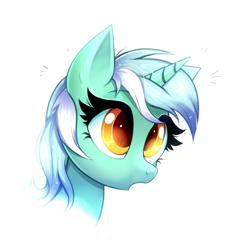 Size: 979x1025 | Tagged: safe, artist:confetticakez, derpibooru import, lyra heartstrings, pony, unicorn, bust, cute, female, mare, portrait, simple background, solo, white background