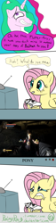 Size: 1000x4000 | Tagged: source needed, safe, artist:rainyrag, derpibooru import, fluttershy, pegasus, pony, bioshock, everything is ruined, gamershy, little sister, the most evil thing, trollestia