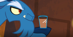 Size: 1280x659 | Tagged: safe, edit, edited screencap, screencap, grogar, the beginning of the end, /mlp/, chocolate, chocolate milk, everything is ruined, meme, milk, pure unfiltered evil