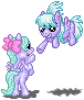 Size: 76x91 | Tagged: safe, artist:misno26, cloudchaser, flitter, pegasus, pony, female, mare, pixel art