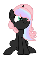 Size: 520x728 | Tagged: safe, artist:broken tiia, oc, oc only, oc:bubblegum twinkles, pony, unicorn, base used, femboy, male, pink hair, simple background, smiling, solo, transparent background, trap