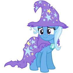 Size: 2400x2400 | Tagged: safe, artist:cheezedoodle96, trixie, pony, unicorn, no second prances, .svg available, female, happy, mare, simple background, smiling, solo, svg, transparent background, vector