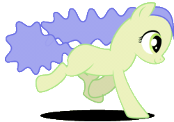 Size: 1052x741 | Tagged: safe, artist:iknowpony, oc, oc only, earth pony, pony, .svg available, animated, female, gif, hooves, mare, running, simple background, smiling, solo, transparent background, vector