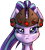 Size: 572x641 | Tagged: safe, artist:skorpionletun, starlight glimmer, pony, unicorn, bust, crossover, overwatch, portrait, simple background, solo, transparent background, widowmaker