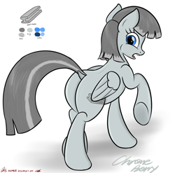 Size: 2481x2448 | Tagged: safe, artist:orang111, oc, oc only, oc:chrome berry, plot, reference sheet, solo