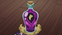 Size: 1280x720 | Tagged: safe, screencap, a hearth's warming tail, bottle, cork, dragon toenail, no pony