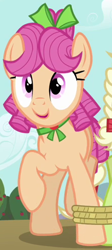 Size: 223x496 | Tagged: safe, screencap, apple rose, granny smith, earth pony, pony, apple family reunion, cropped, female, mare, young, younger