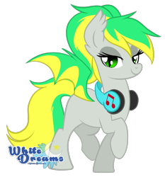 Size: 1621x1742 | Tagged: safe, artist:xwhitedreamsx, oc, oc only, oc:natural disaster, bat pony, pony, female, headphones, looking at you, simple background, solo, transparent background