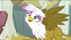 Size: 1920x1080 | Tagged: safe, screencap, gilda, griffon, the lost treasure of griffonstone, discovery family logo, female, solo