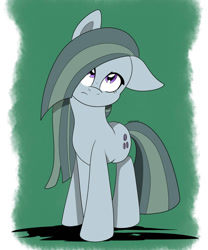 Size: 1024x1229 | Tagged: safe, artist:theartistsora, marble pie, cute, shadow, solo