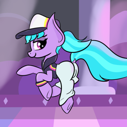 Size: 540x540 | Tagged: safe, artist:finnanon, derpibooru import, azure velour, the saddle row review, dancing