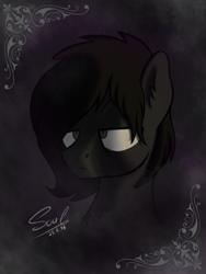 Size: 2500x3333 | Tagged: safe, artist:soulfulmirror, oc, oc only, oc:soulful mirror, bust, ponysona, portrait, solo