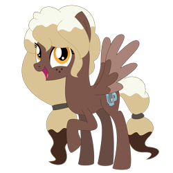 Size: 3000x3000 | Tagged: safe, artist:besttubahorse, oc, oc only, oc:sweet mocha, pegasus, pony, female, mare, simple, simple background, solo, transparent background, vector