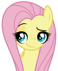 Size: 1500x1821 | Tagged: safe, artist:ivacatherianoid, fluttershy, pegasus, pony, flutter brutter, cute, eye, eyelashes, eyes, shyabetes, simple background, solo, transparent background, vector