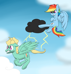 Size: 3378x3522 | Tagged: safe, artist:zogzor, rainbow dash, zephyr breeze, pegasus, pony, flutter brutter, stormcloud