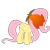 Size: 1000x1000 | Tagged: safe, artist:plshateme, fluttershy, pegasus, pony, flutterrange, food, inanimate tf, orange, orangified, transformation