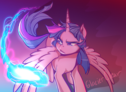 Size: 1024x745 | Tagged: safe, artist:glacierclear, twilight sparkle, twilight sparkle (alicorn), alicorn, pony, solo