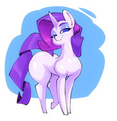 Size: 1023x1053 | Tagged: safe, artist:bigdad, rarity, pony, unicorn, female, mare, smiling, solo