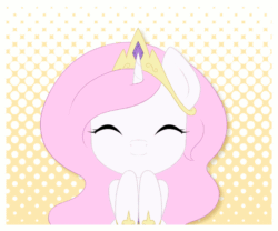Size: 600x500 | Tagged: safe, artist:jdan-s, princess celestia, alicorn, pony, animated, cewestia, cute, cutelestia, eyes closed, featured image, female, filly, happy, jumping, pink-mane celestia, solo, weapons-grade cute, younger