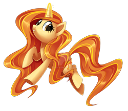 Size: 1600x1388 | Tagged: safe, artist:centchi, oc, oc only, oc:leaf spark, pony, unicorn, female, mare, solo, watermark