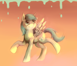 Size: 1098x943 | Tagged: safe, artist:umberoff, sunshower raindrops, pegasus, pony, unicorn, female, mare, solo