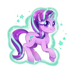 Size: 800x800 | Tagged: safe, artist:dun, starlight glimmer, pony, unicorn, levitation, magic, self-levitation, solo, telekinesis