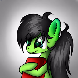 Size: 2500x2500 | Tagged: safe, artist:twotiedbows, oc, oc only, holding hooves, smiling, solo