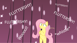 Size: 5181x2917 | Tagged: safe, artist:hoodie-stalker, fluttershy, pegasus, pony, unicorn, female, mare, solo