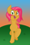 Size: 1200x1800 | Tagged: safe, artist:mofetafrombrooklyn, babs seed, earth pony, pony, female, filly, smiling, solo