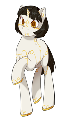 Size: 984x1754 | Tagged: safe, artist:mylittlesheepy, oc, oc only, oc:aril3, pony, robot, unicorn, female, simple background, transparent background