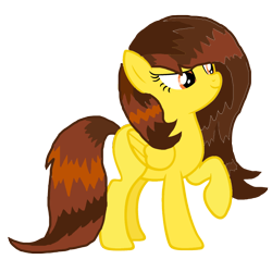 Size: 1152x1152 | Tagged: safe, artist:motownwarrior01, oc, oc only, oc:golden lily, simple background, solo, transparent background