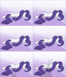 Size: 1803x2104 | Tagged: safe, artist:lesang, rarity, pony, unicorn, comic:blood and diamonds, female, horn, mare, old version, purple mane, white coat