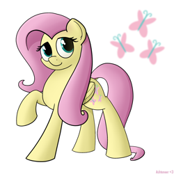 Size: 2000x2000 | Tagged: safe, artist:ashtoneer, fluttershy, pegasus, pony, cutie mark, female, mare, solo