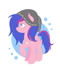 Size: 2500x3000 | Tagged: safe, artist:soulfulmirror, oc, oc only, beanie, hat, simple background, solo, transparent background