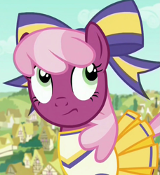 Size: 971x1066 | Tagged: safe, screencap, cheerilee, pony, the cart before the ponies, cheerileeder, cheerleader, eyeroll