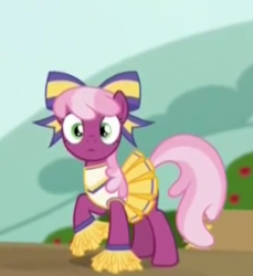 Size: 1000x1094 | Tagged: safe, screencap, cheerilee, pony, the cart before the ponies, cheerileeder, cheerleader, needs more jpeg