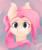 Size: 1600x1900 | Tagged: safe, artist:thegraid, fluttershy, pegasus, pony, abstract background, bust, looking at you, portrait, solo