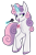 Size: 367x556 | Tagged: safe, artist:lulubell, derpibooru import, sweetie belle, older, simple background, singing, transparent background