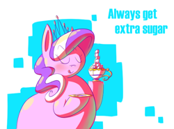 Size: 1180x874 | Tagged: safe, artist:secretgoombaman12345, diamond tiara, ask chubby diamond, ask, fat, tea, tumblr